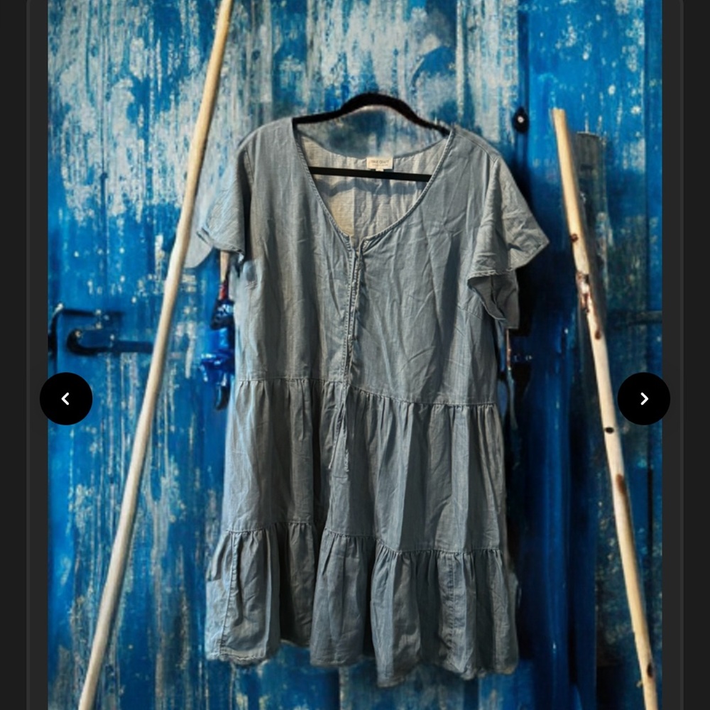 Denim Dress 2X